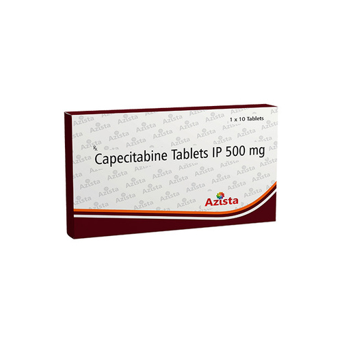 Capecitabine 50mg Tablets - 10 Tablets, Suitable for Adults, Recommended by Doctors, Store in Dry and Cool Place