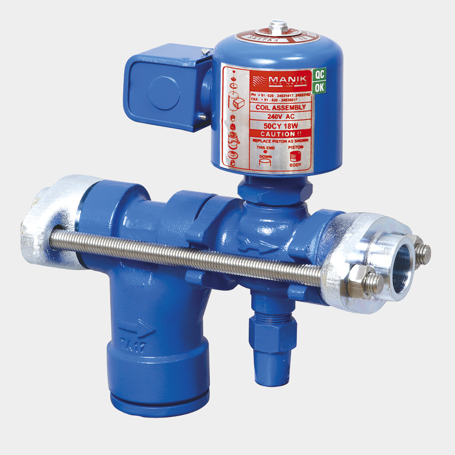 Solenoid Valves For Ammonia Sa Series - Color: Blue
