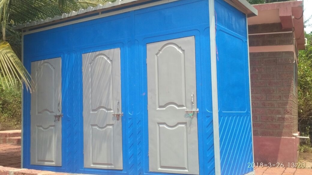 Frp Executive Joint Toilet Cabin
