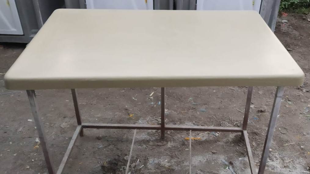 Frp Table Top - 3ft Round Square Or Rectangular | Customized Colors Easy To Clean Eco-friendly Washable Water Resistant 10-year Warranty