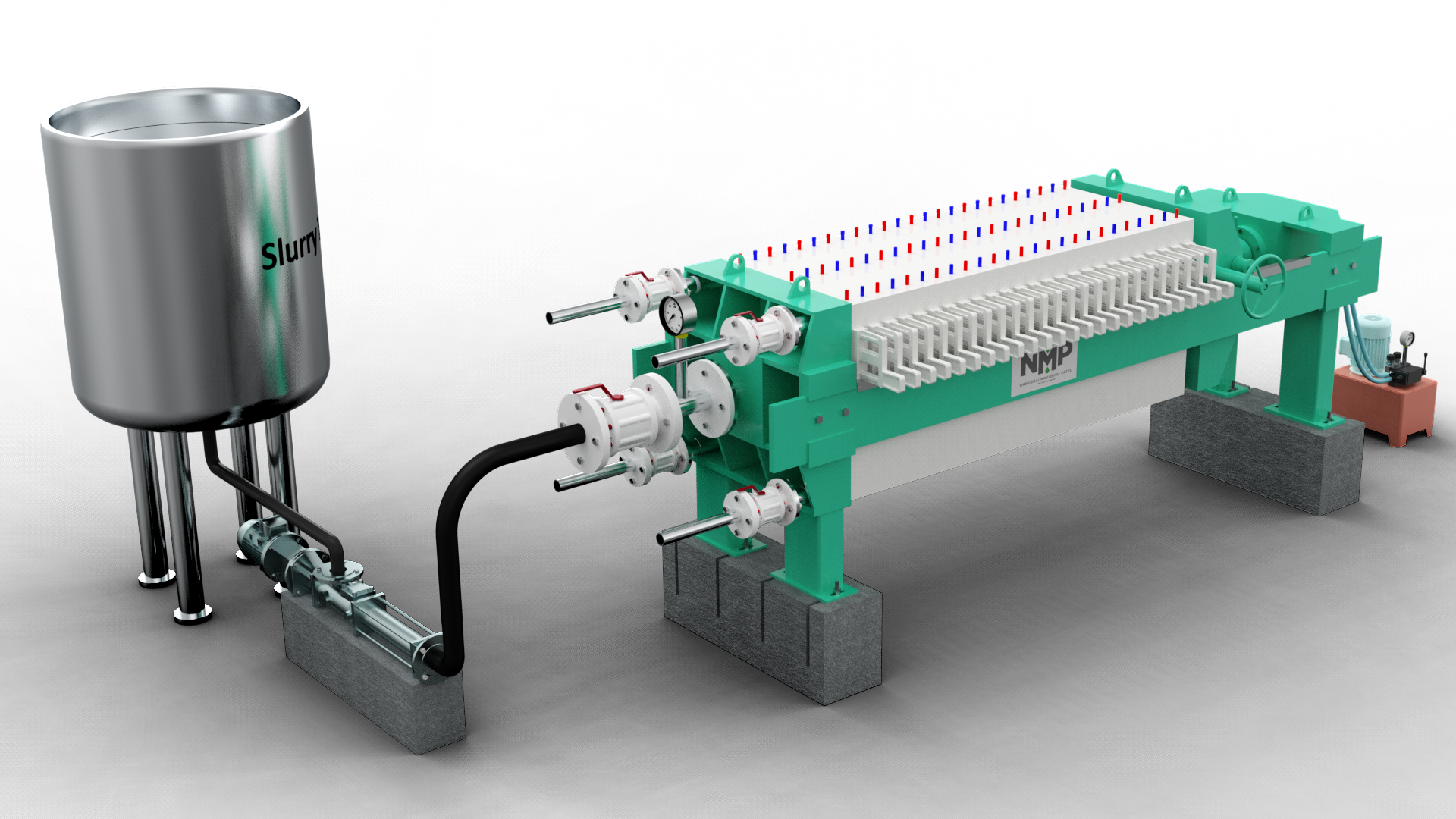 Polypropylene Filter Press - Industrial Grade Efficiency | Robust Filtration System, Versatile Applications, Easy Maintenance