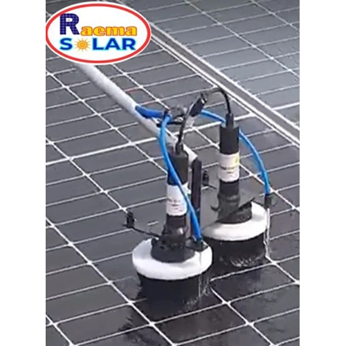 Double Disc Motorized Cleaning Brush - Color: Diffrent Avilable