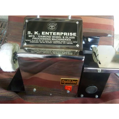 Optical Cr Lens Cutter Machine Dry With Buff - Material: Stainless Steel