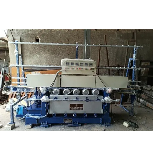 SKE-5B 18HP कांच बेवेलिंग मशीन जिसमें दो बार पहिया बदलता है