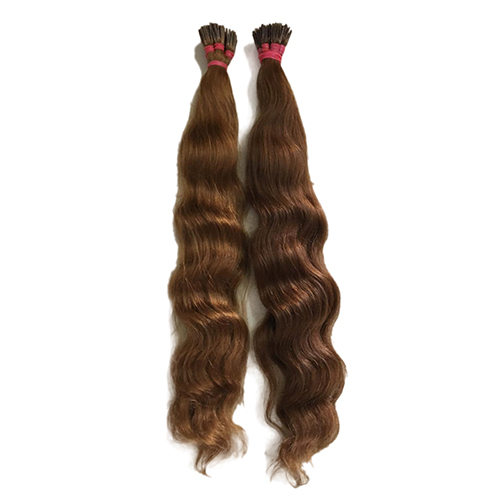 Brown Ladies Keratin Extensions