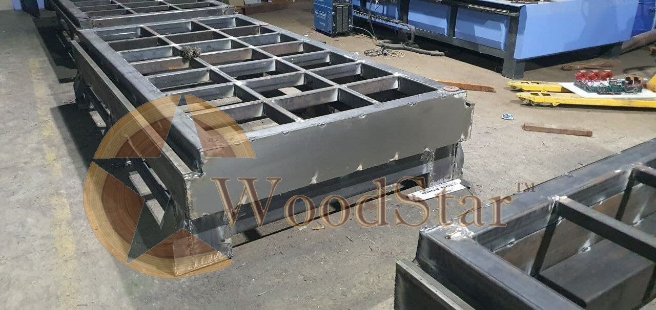 Woodstar Cnc Router Wsr-1325 - Heavy Welded Tube Structure, 1500x2500x300 Mm | 24000 Rpm Hqd Spindle, 25000 Mm/min Rapid Speed, 15000 Mm/min Working Speed, Artcam & V-carve Aspire Software