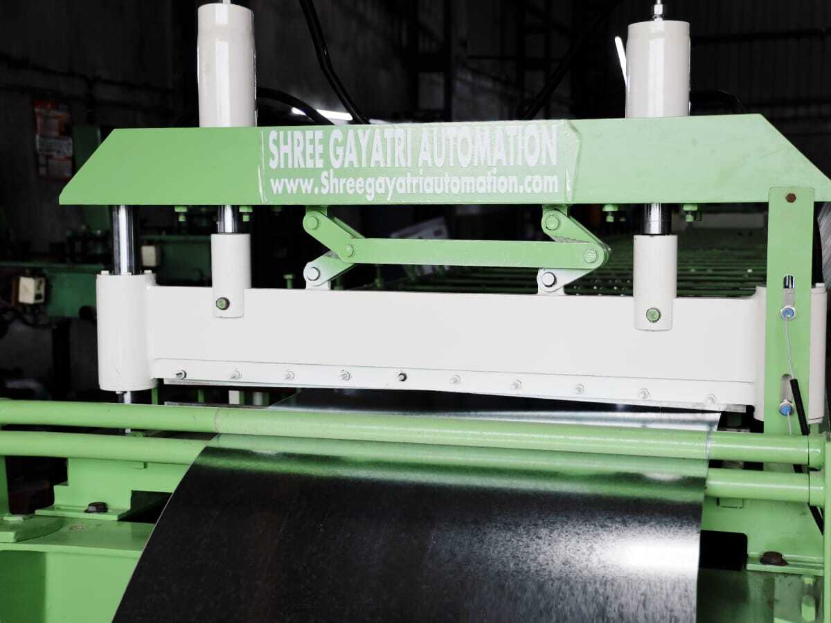 Semi-automatic Corrugated Sheet Roll Forming Machine