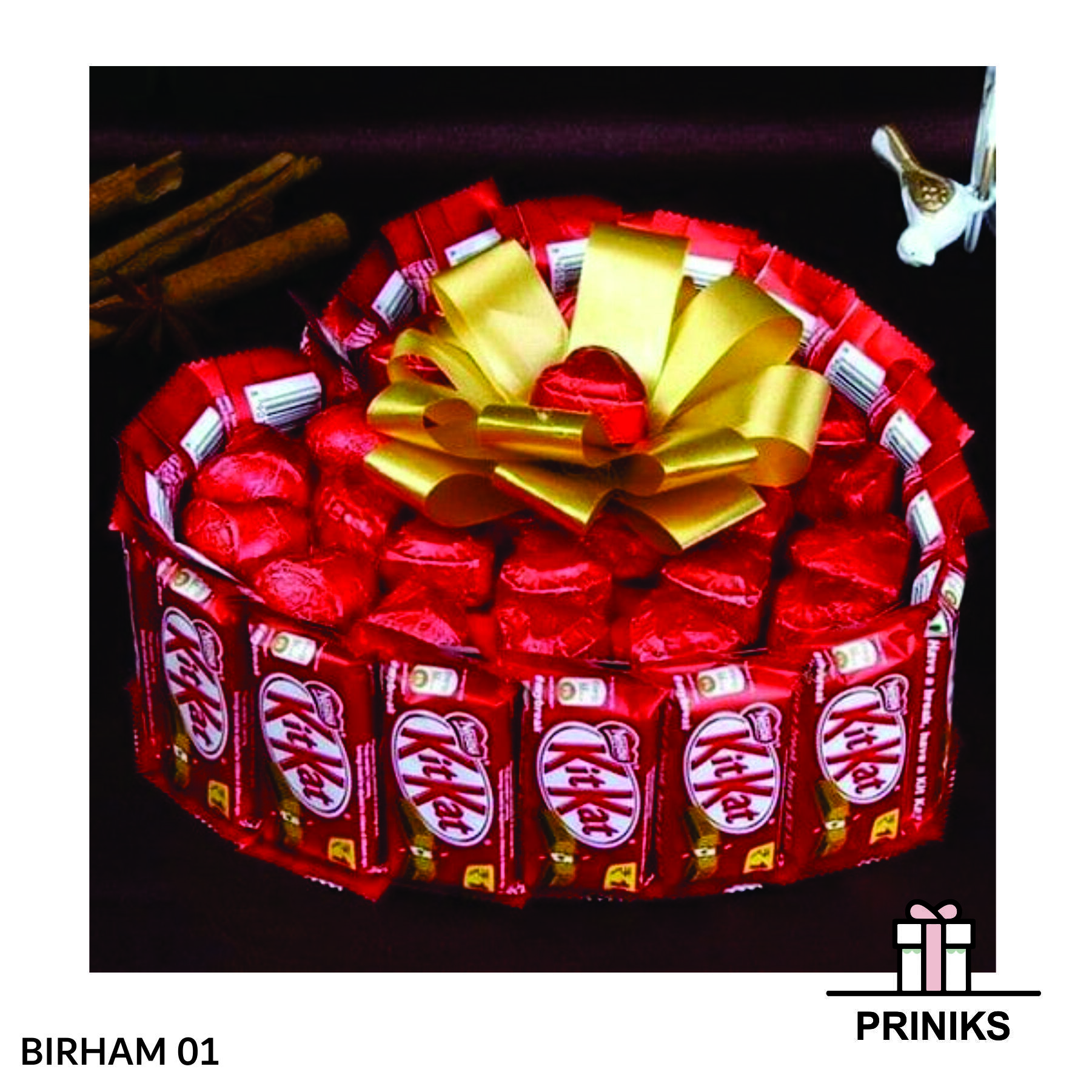Birthday Hamper - Thermocol Base | Unique Indian Gift Basket Without Handle