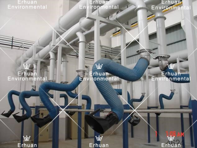 Erhuan New Fume Extractor Arms With 360 Degree Pivoting Station