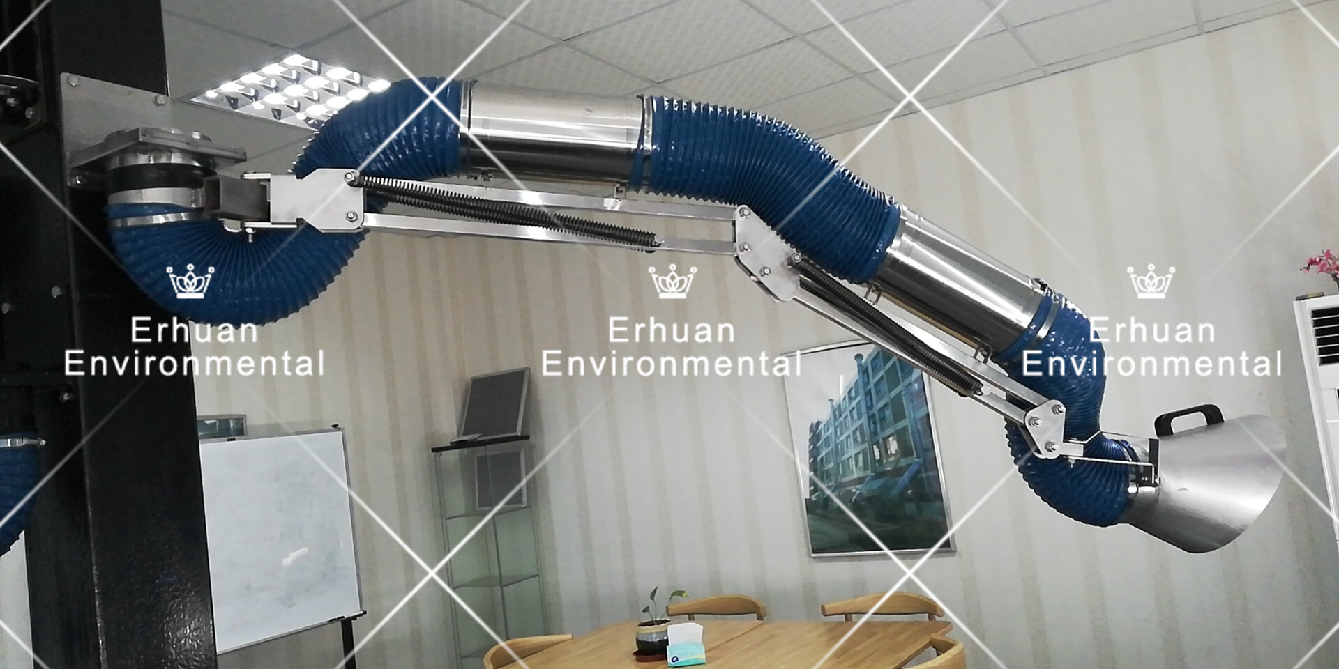 Erhuan New Fume Extractor Arms With 360 Degree Pivoting Station