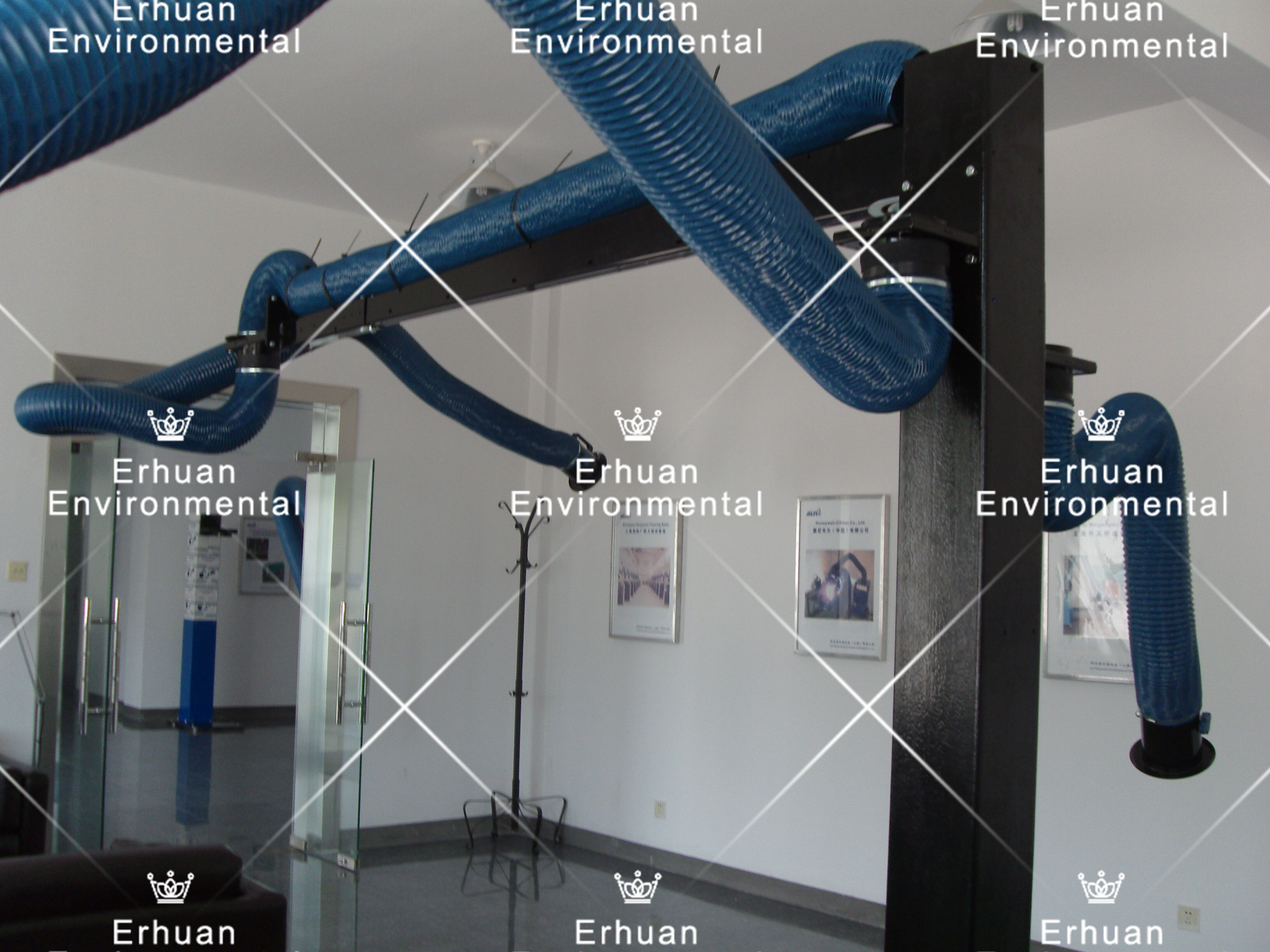 Erhuan New Fume Extractor Arms With 360 Degree Pivoting Station