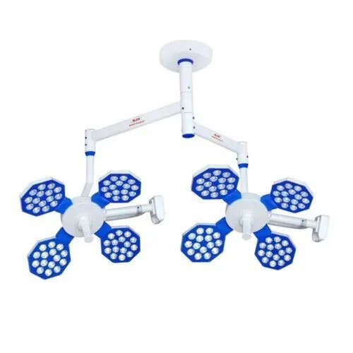 LED Examination Light - Mild Steel, 30000 Lux Brightness, White LED Source | Ideal for Hospital Use