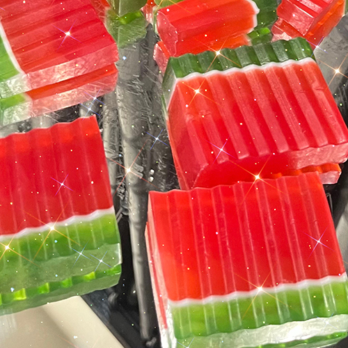 Watermelon Sugar Soap - Herbal Ingredients, Middle Foam Cleansing, Fragrant Perfume , Available in Various Styles