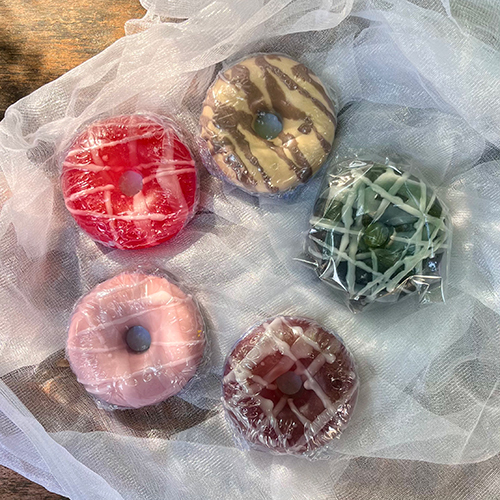 Donuts Soap - Herbal Bath Foam, Fragrant Indulgent Treats In Chocolate, Vanilla, And Fruity Styles