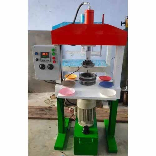 220 V हाइड्रॉलिक पेपर प्लेट बनाने की मशीन