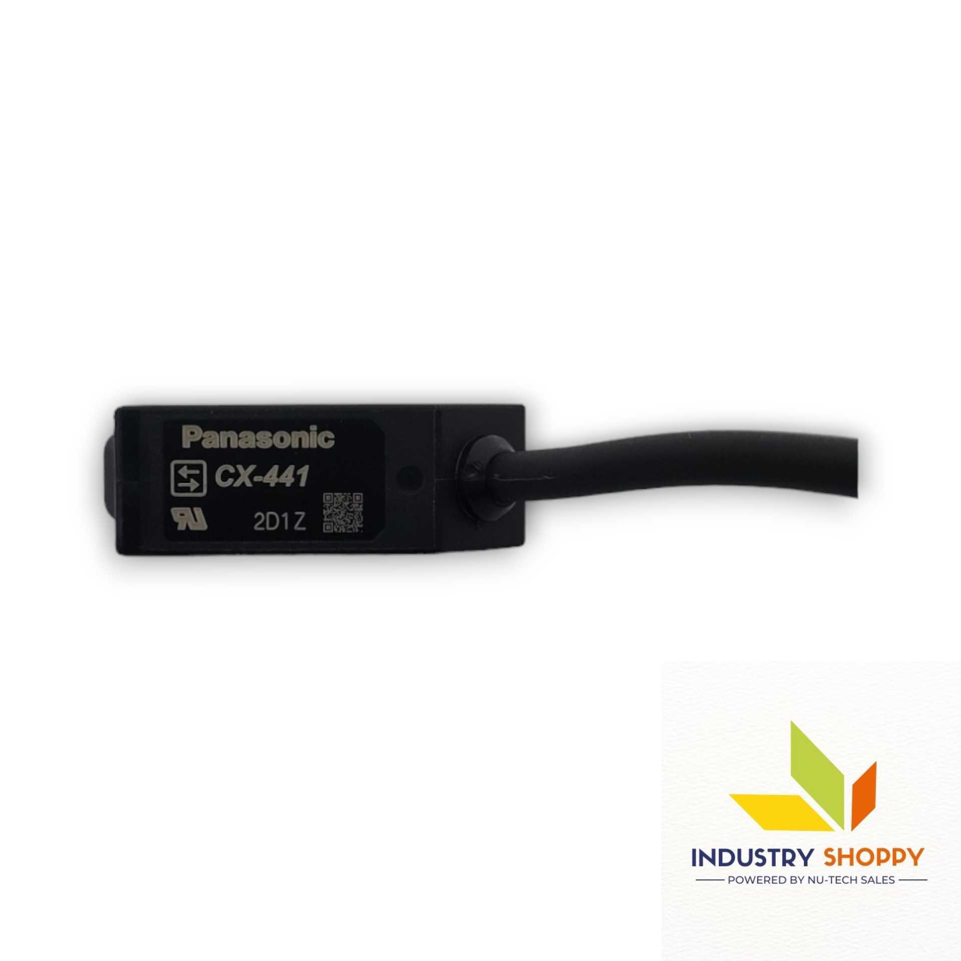 Panasonic Cx-441 Photoelectric Sensor - Pbt Enclosure Adjustable Range 20-50 Mm Npn Output Ip67 Rating 5-turn Mechanism 12-24 Vdc Input
