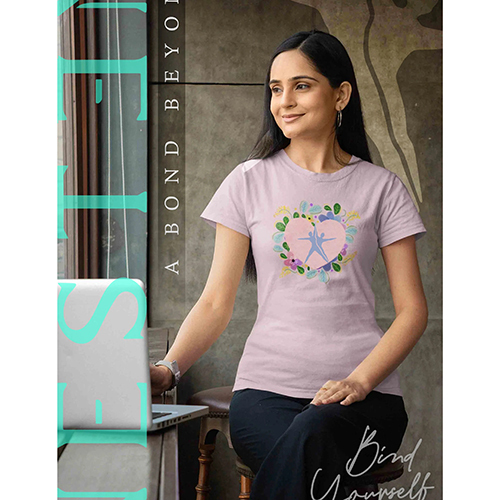 Ladies Premium Printed T-Shirt - Color: Different Available
