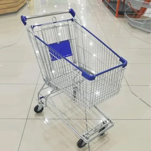 Stainless Steel Shopping Trolley