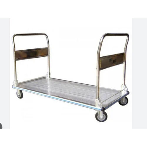 Mild Steel Material Handling Trolley By Hv Engineering