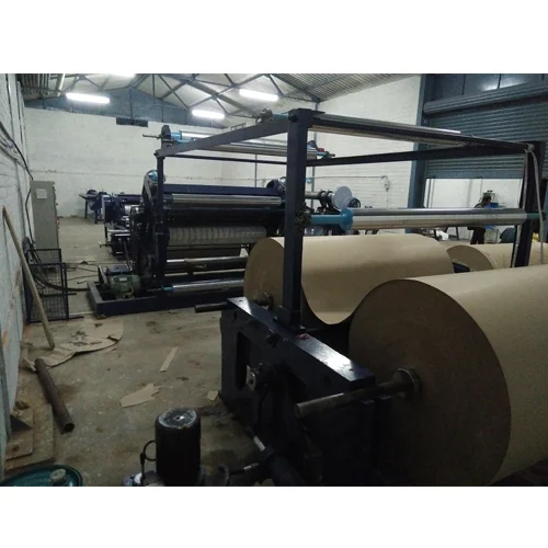 Semi Automatic Vertical Paper Corrugation Machines