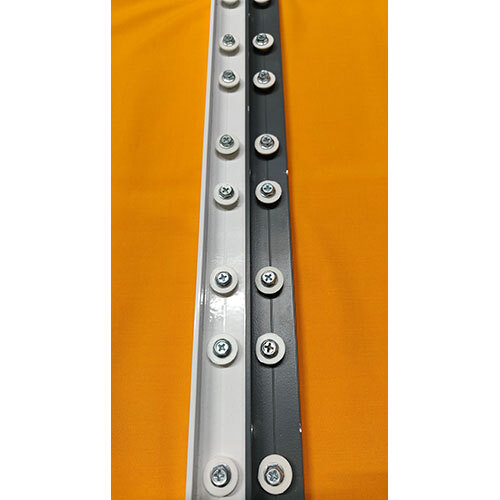 White And Black Invisible Grill Aluminium Profile For Apartment