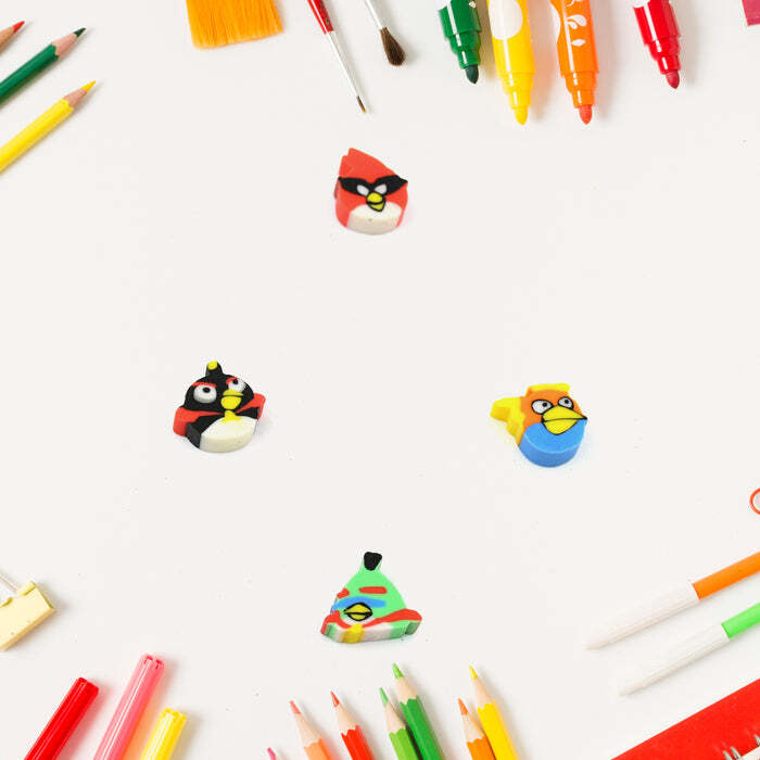 Fancy & Stylish Colorful Erasers 8739
