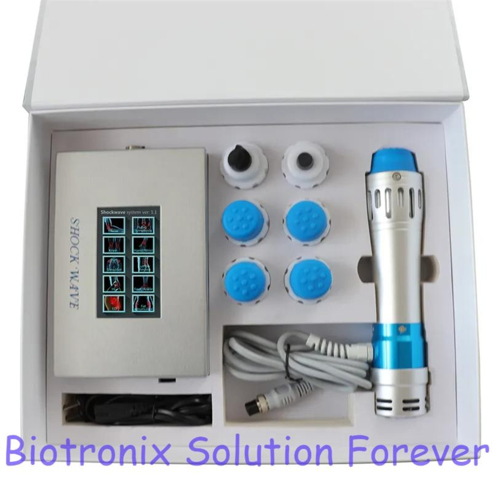 Shockwave Therapy For Rehabilitation Portable Digital Touch Screen Physiotherapy
