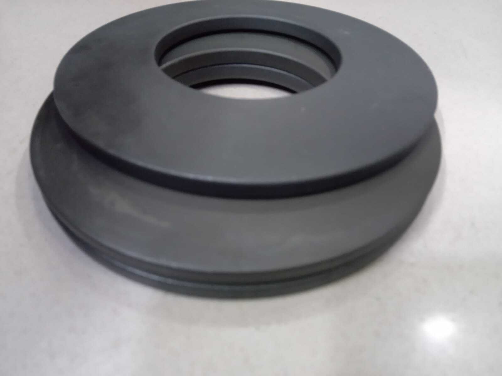 Coned Disc Spring - Stainless Steel, Phosphated Finish, Black Color | Compression Load Type, Customized Sizes Available, Industrial Usage