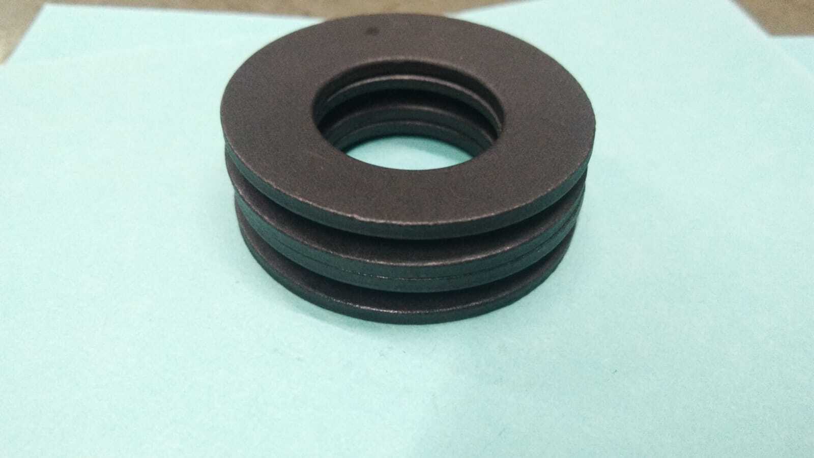 Coned Disc Spring - Alloy, Black, Compression Load Type | Phosphated Finish, Conical Style, Industrial Usage