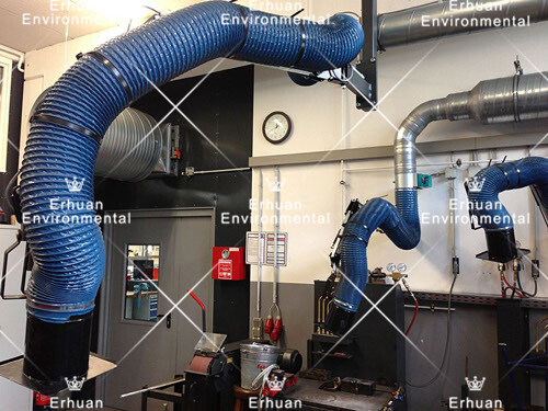 Erhuan Solder Extraction Arms/welding Fume Extraction Hood/fume Sucking Hose