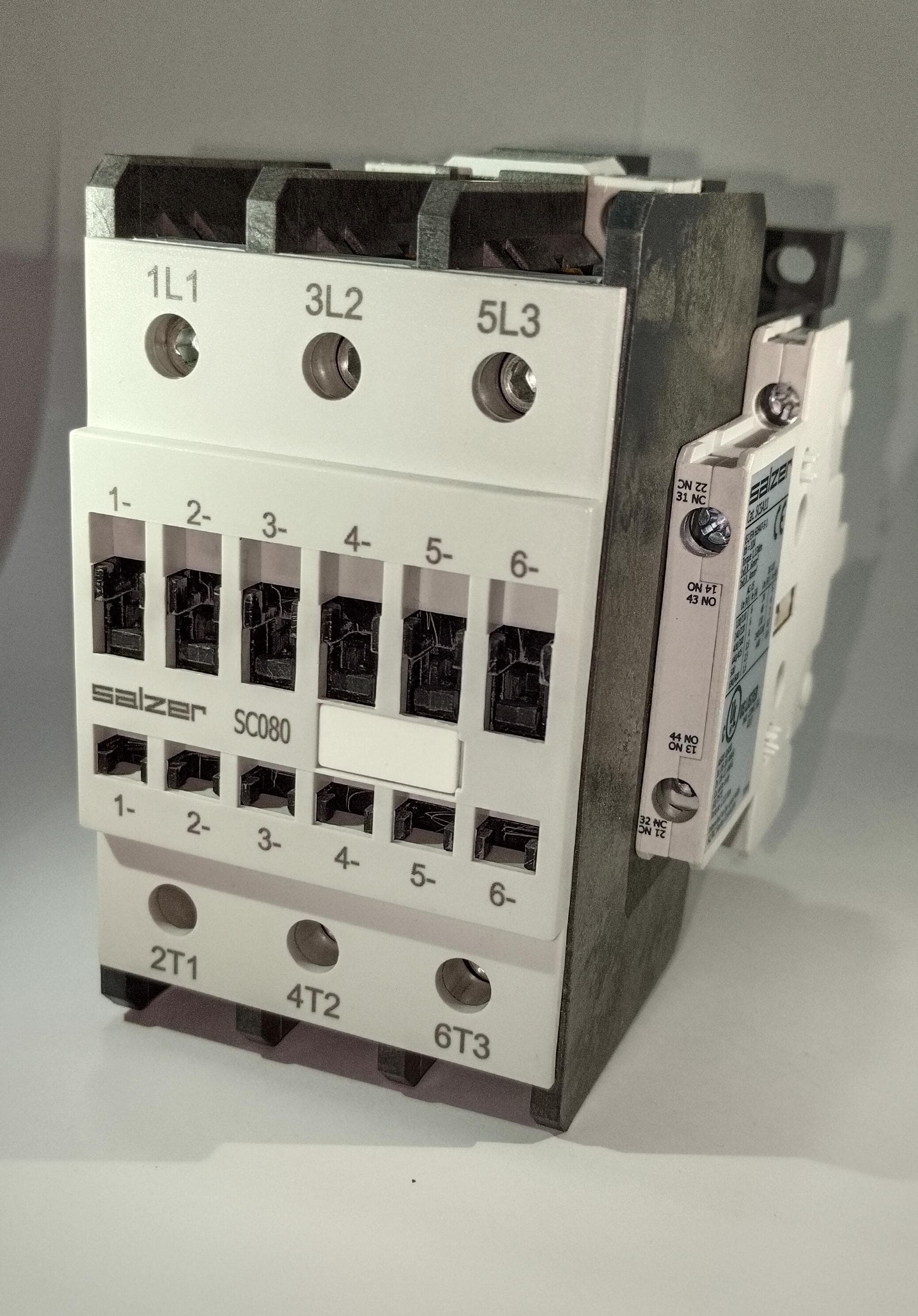 Contactor 105a Ac 3pole Sc105p3011a415bl - Salzer