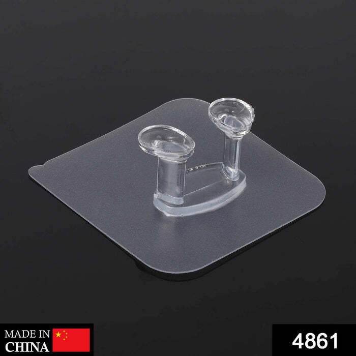 Transparent Multi-function Wall Storage Hooks V