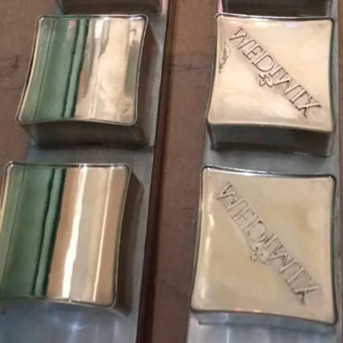 Medimix Soap Die Molds - Steel Material, Standard Size, Silver Color | Long Life Blowing Mould for Industrial Usage