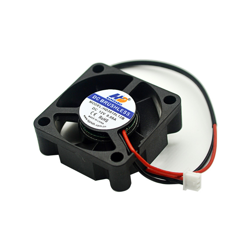 Black Dc 3010 Dc Cooling Fan