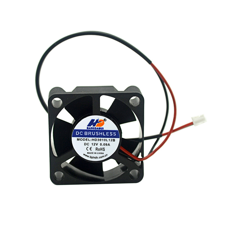 Black Dc 3010 Dc Cooling Fan