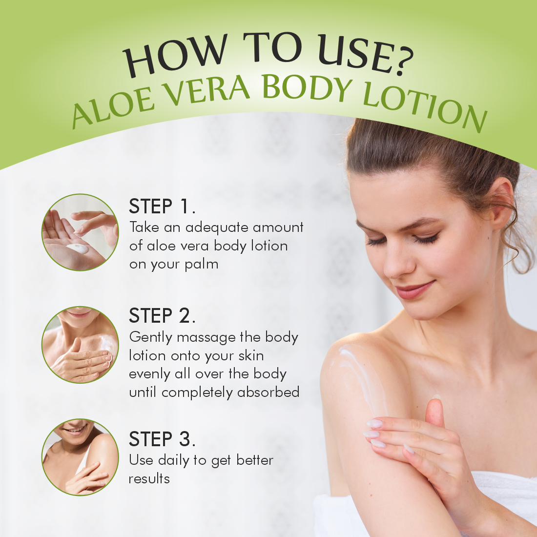 Nuerma Science Aloe Vera Body Lotion For Deep Hydration (218 Ml)