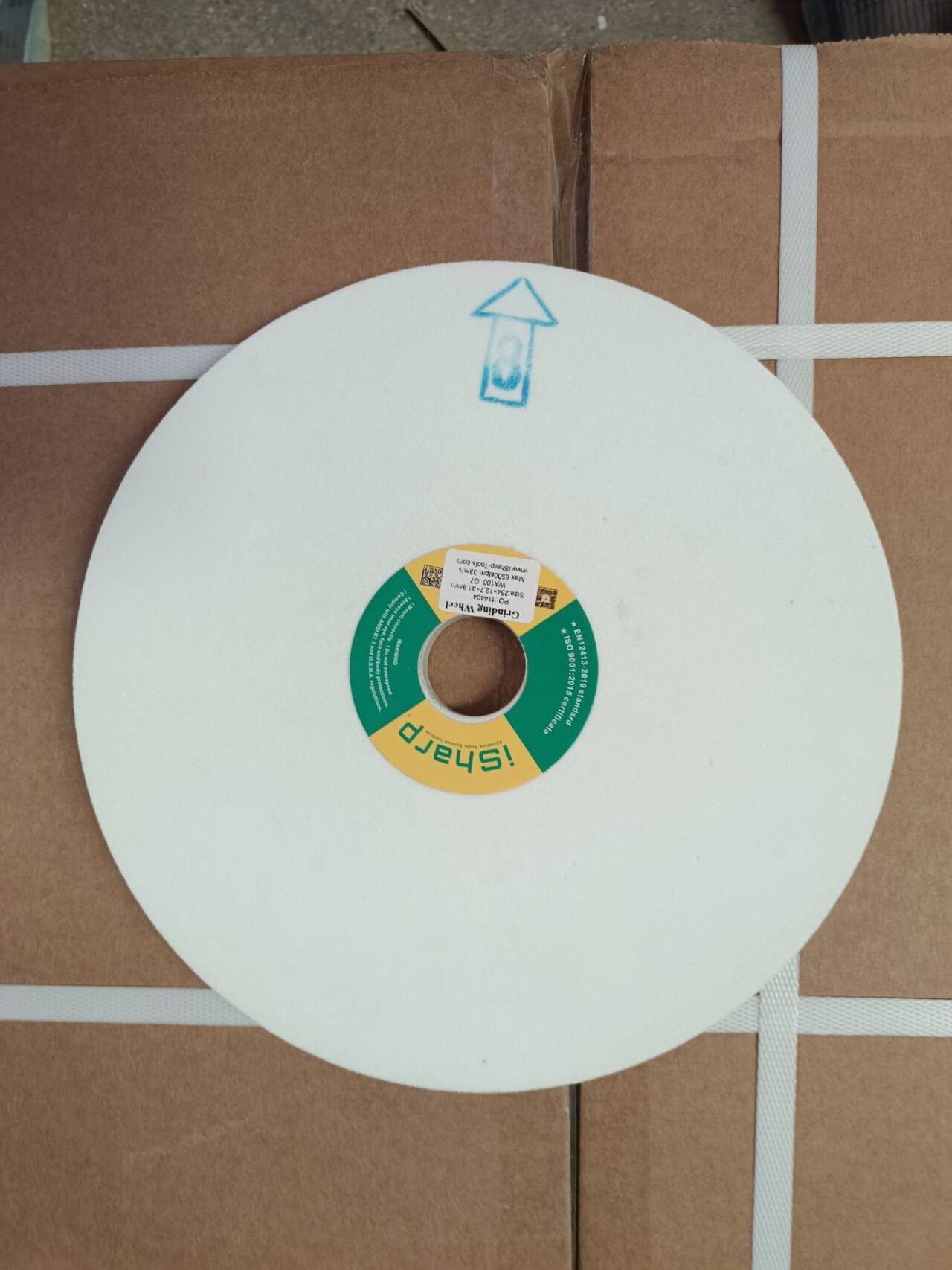 Centerless Grinding Wheel - Color: White