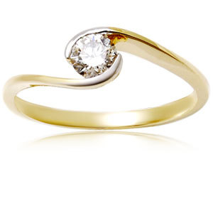 Diamond Engagement Ring Gold Ring Diamond Carat Weight: 5-20 Grain
