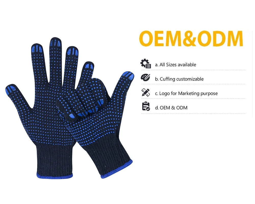Pvc Dotted Gloves - Color: 4-5a