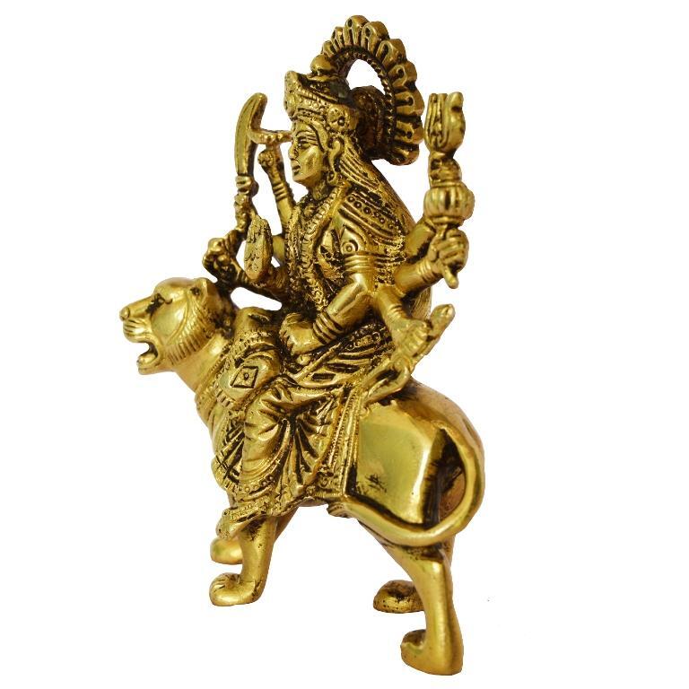 Durga Ji Metal Handmade Religious Handicrafts