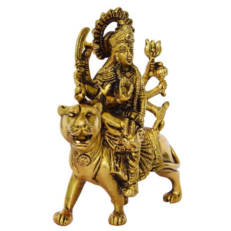 Durga Ji Metal Handmade Religious Handicrafts