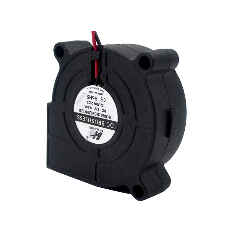 Dc 5020 Blower - Steel, 5v 12v 24v Volt | Black Color, 50000 Hour Life Span, Electric Powered