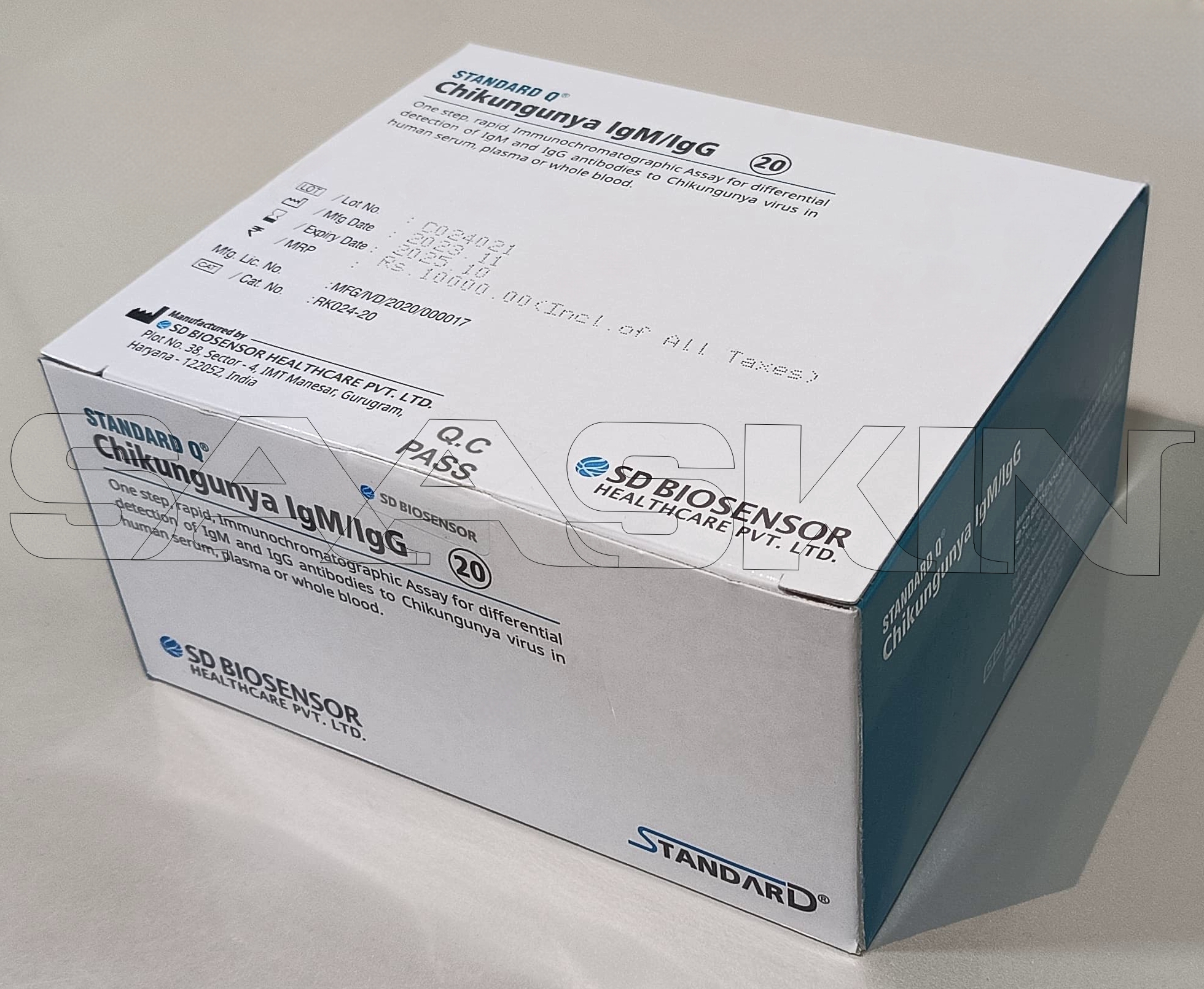 Sd Biosensor Standard Q Chikungunya Igm/igg