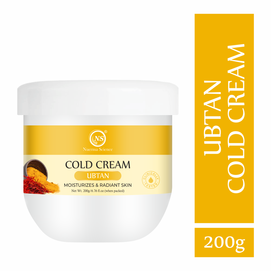 Nuerma Science Ubtan Nourishing Cold Cream For Winter 200gm - Age Group: Adult