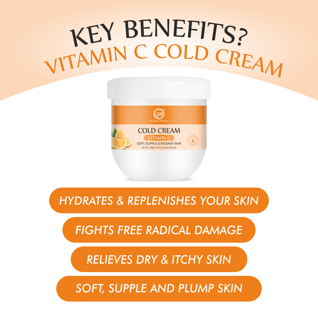 Nuerma Science Vitamin C Cold Cream (200 G)
