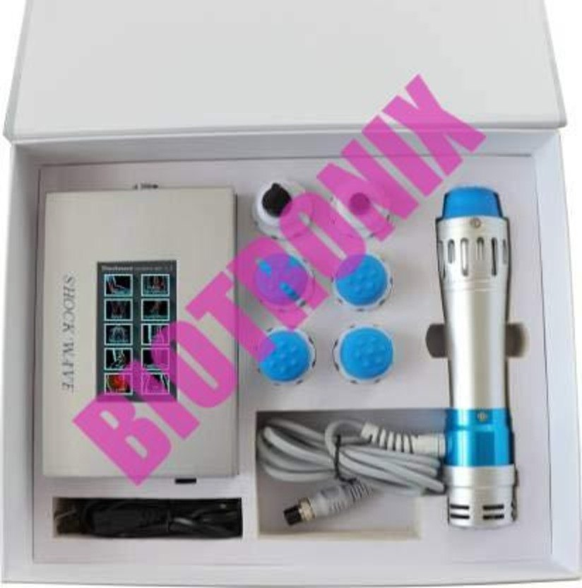 Digital Shockwave Therapy Device - Plastic, Portable, 3kg , Touch Screen With 1-16 Hertz Frequency For Back, Joint, Muscle Treatments