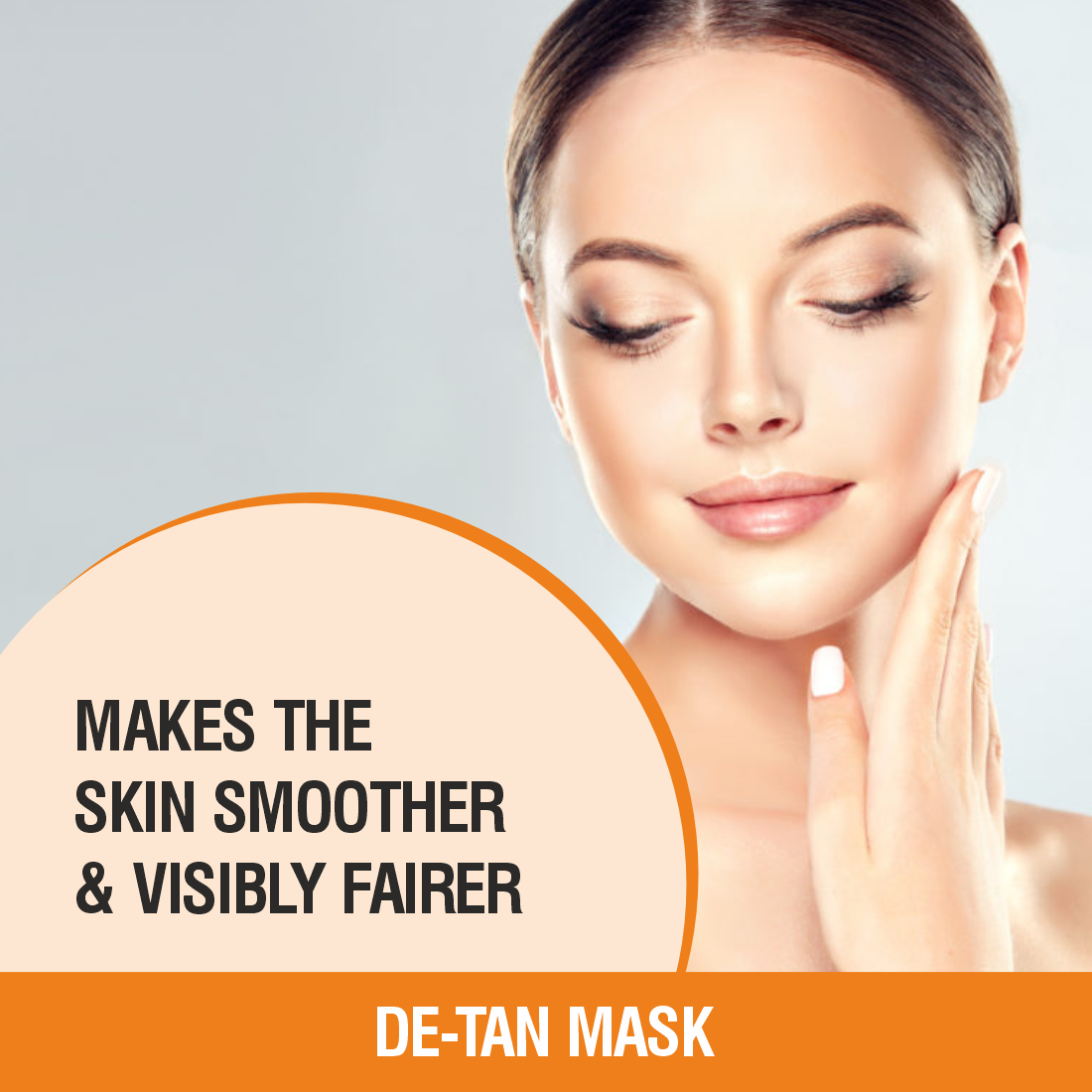 Nuerma Science De Tan Face Pack - 200g Creamy Clay Mask | 100% Herbal, Natural, Deep Cleansing, Brightening, Oil Control, Soothes Inflamed Skin, Suitable For All Skin Types