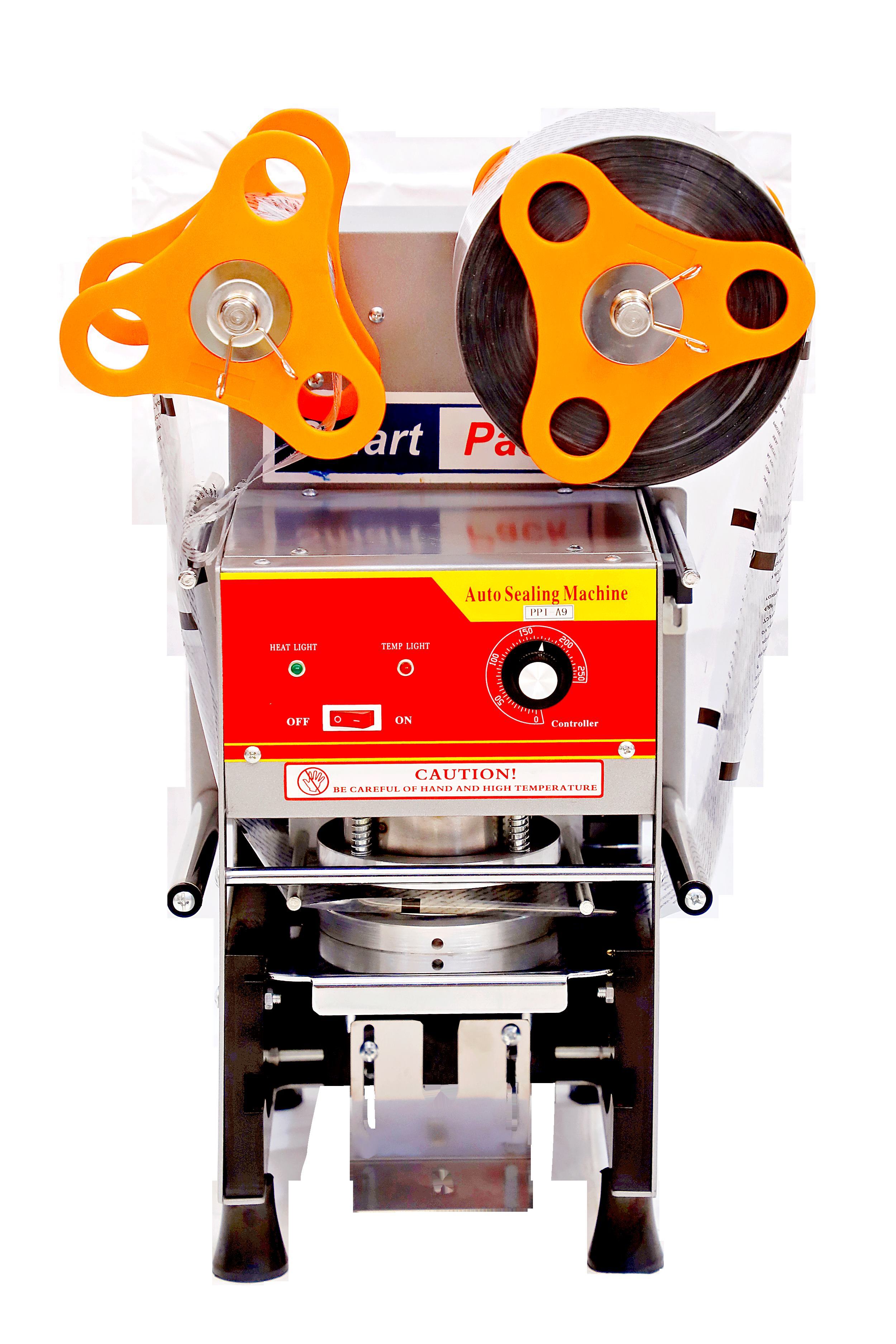 Cup Sealing Machine - Color: Blue & Yellow