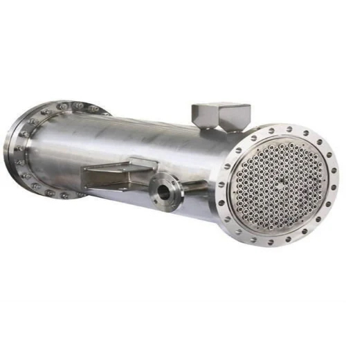 Shell And Tube Heat Exchanger - Color: Silver