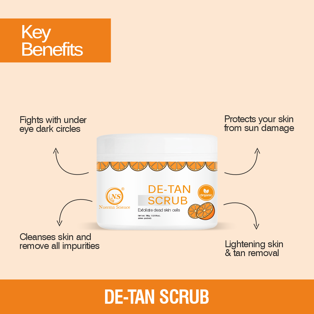 Nuerma Science De Tan Scrub (100 G)